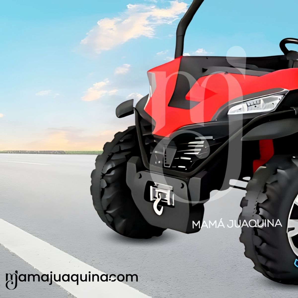 BABY - Carro a Batería 4x4 «RED FALCON» Todo Terreno Red