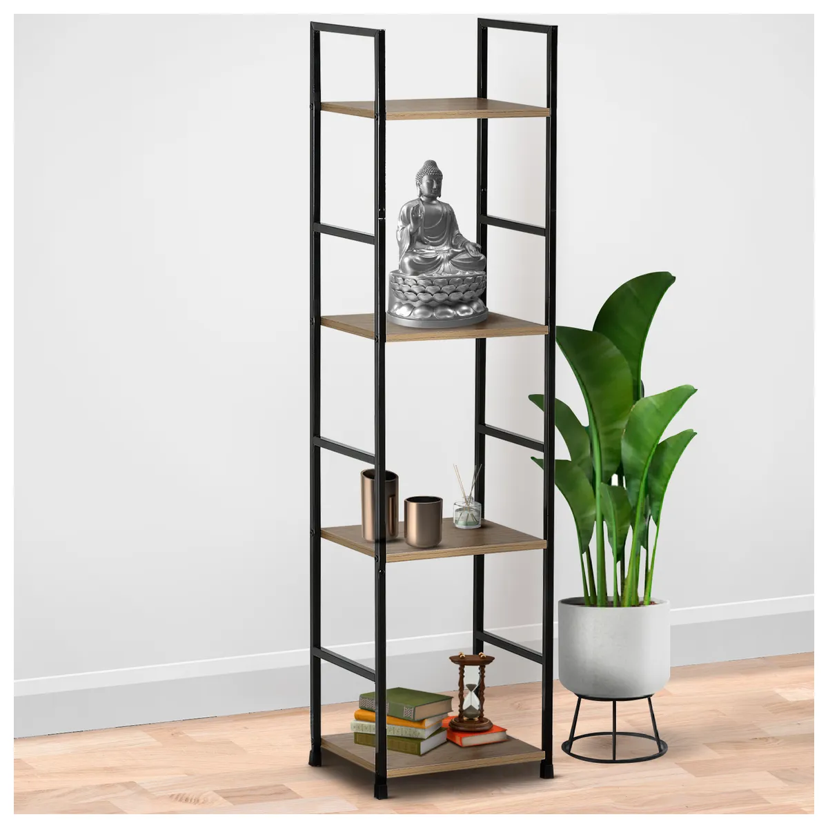 NOVAHUS - Estante 4 niveles Industrial