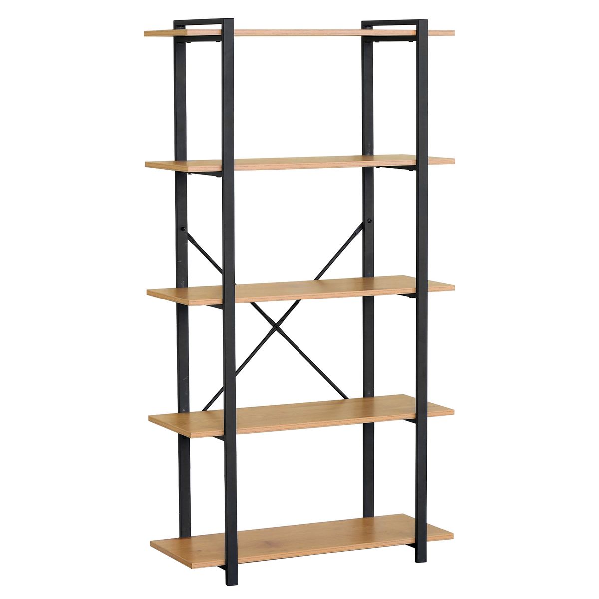 NOVAHUS - Estante 5 niveles 150x80x34 cm Industrial