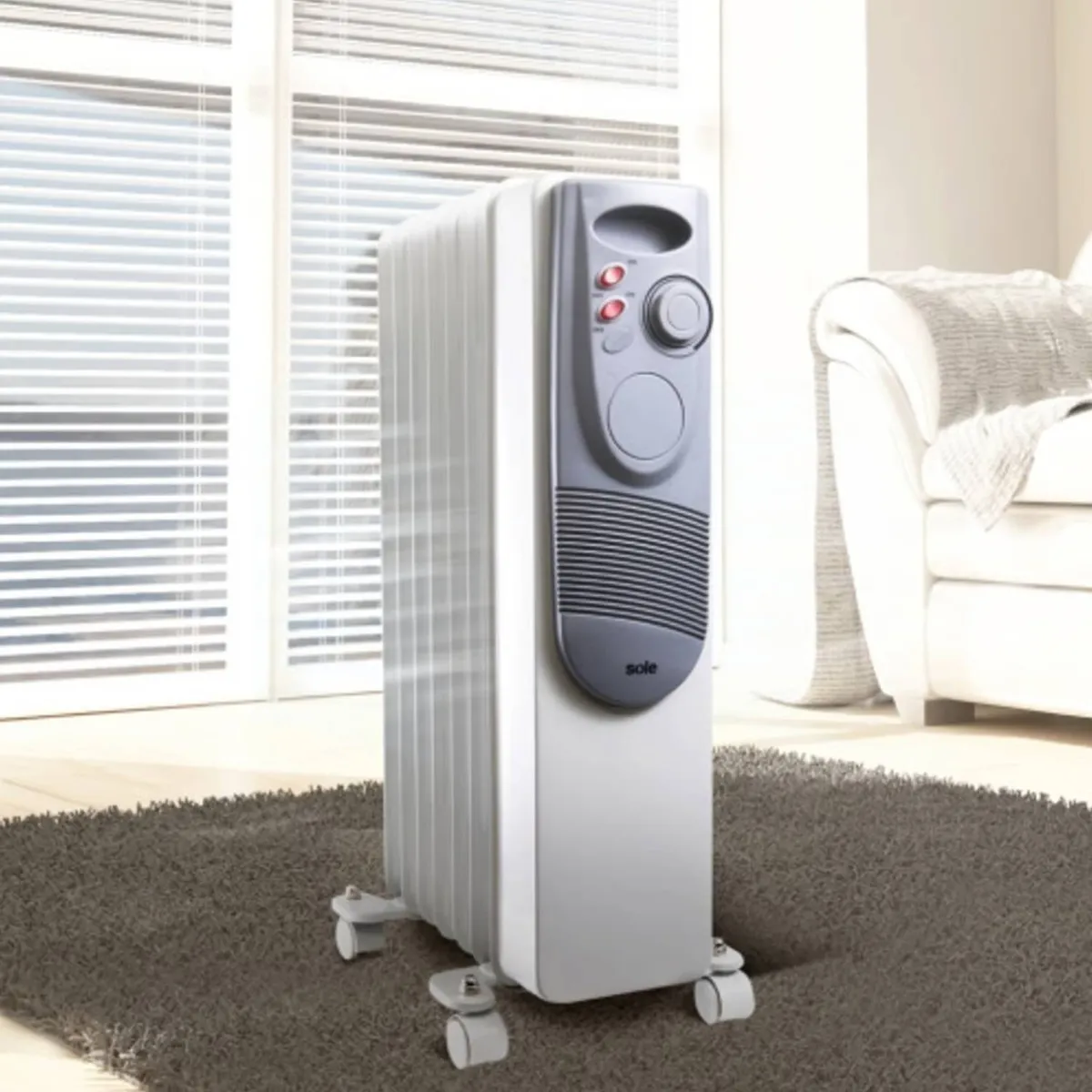 SOLE - Estufa De Aceite 7 Celdas 1500W Sole SOLE1500