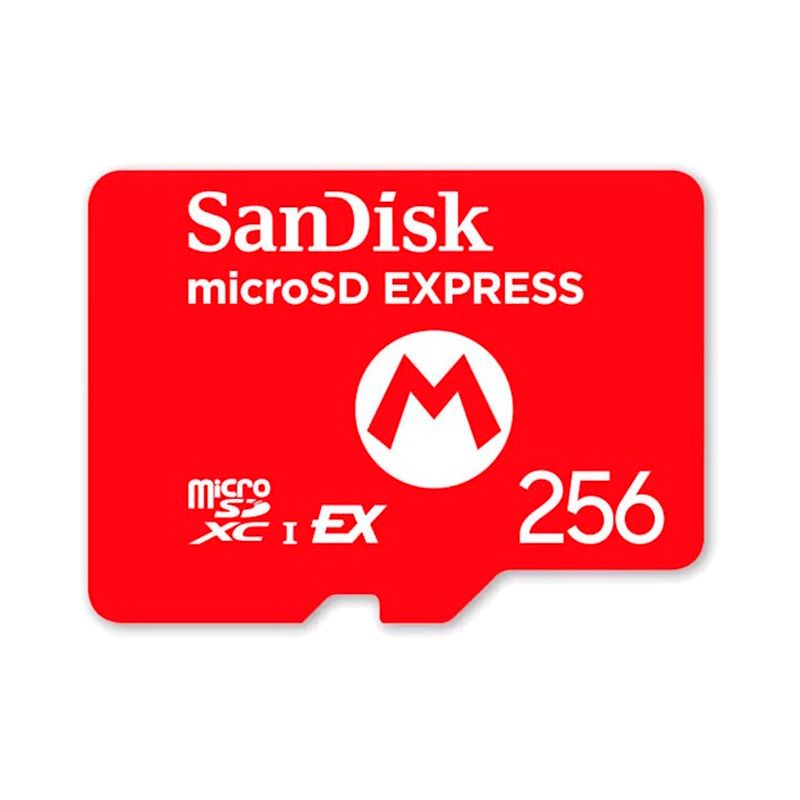 NINTENDO - Memoria Sandisk Micro SD Express Card 256 GB (SWITCH 2)