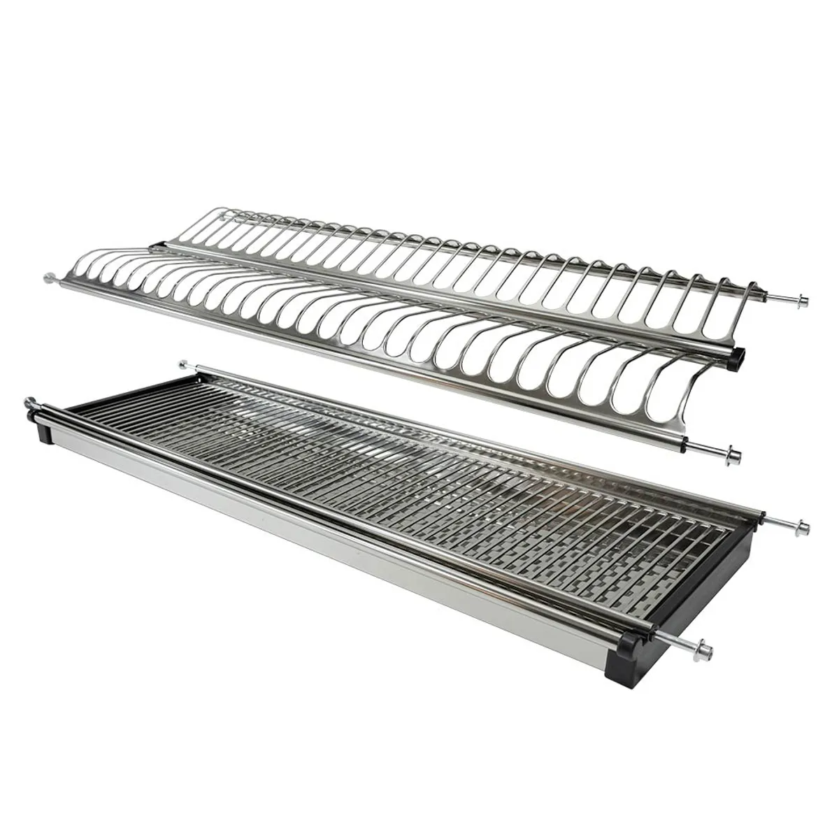 MAS CASA MOBILIARIO Y ACCESORIOS - Escurridor de vajilla de acero inoxidable 304 para módulo alto de 80cm