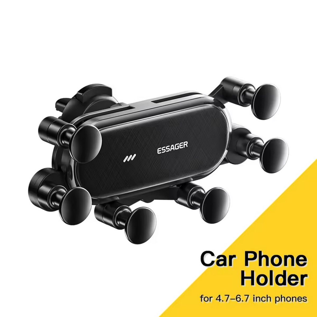 ESSAGER - Soporte de Telefono Para Auto - Gravity Holder - Essager