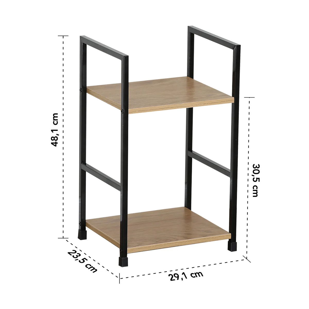 NOVAHUS - Mesa Lateral Novahus Auxiliar Industrial Café