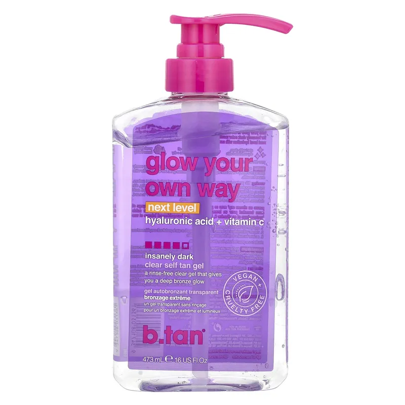 B TAN - Autobronceador en Gel Glow Your Own Way 473 ml -  BTan
