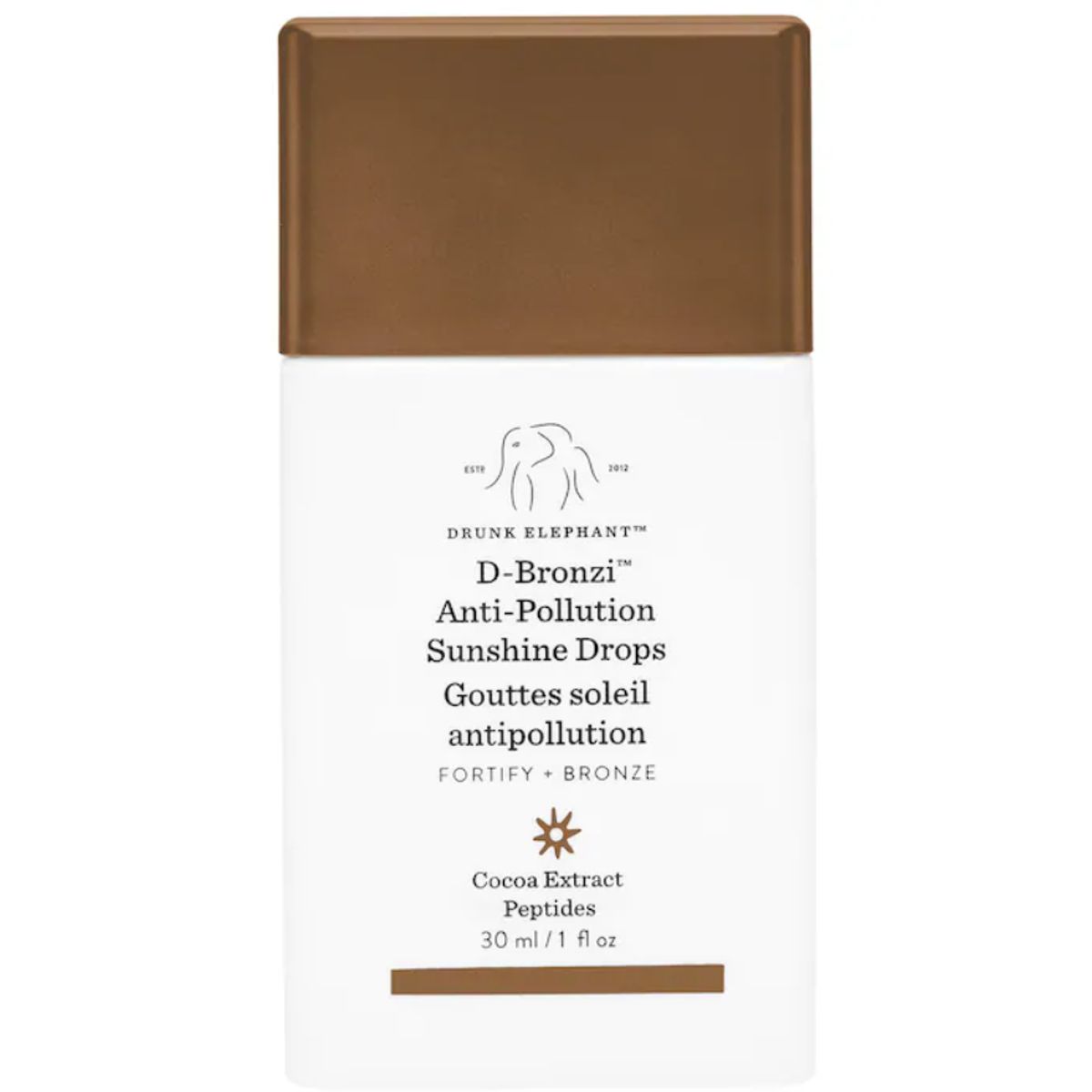 DRUNK ELEPHANT - Gotas Bronceadoras Péptidos D-Bronzi 30 ml Drunk Elephant