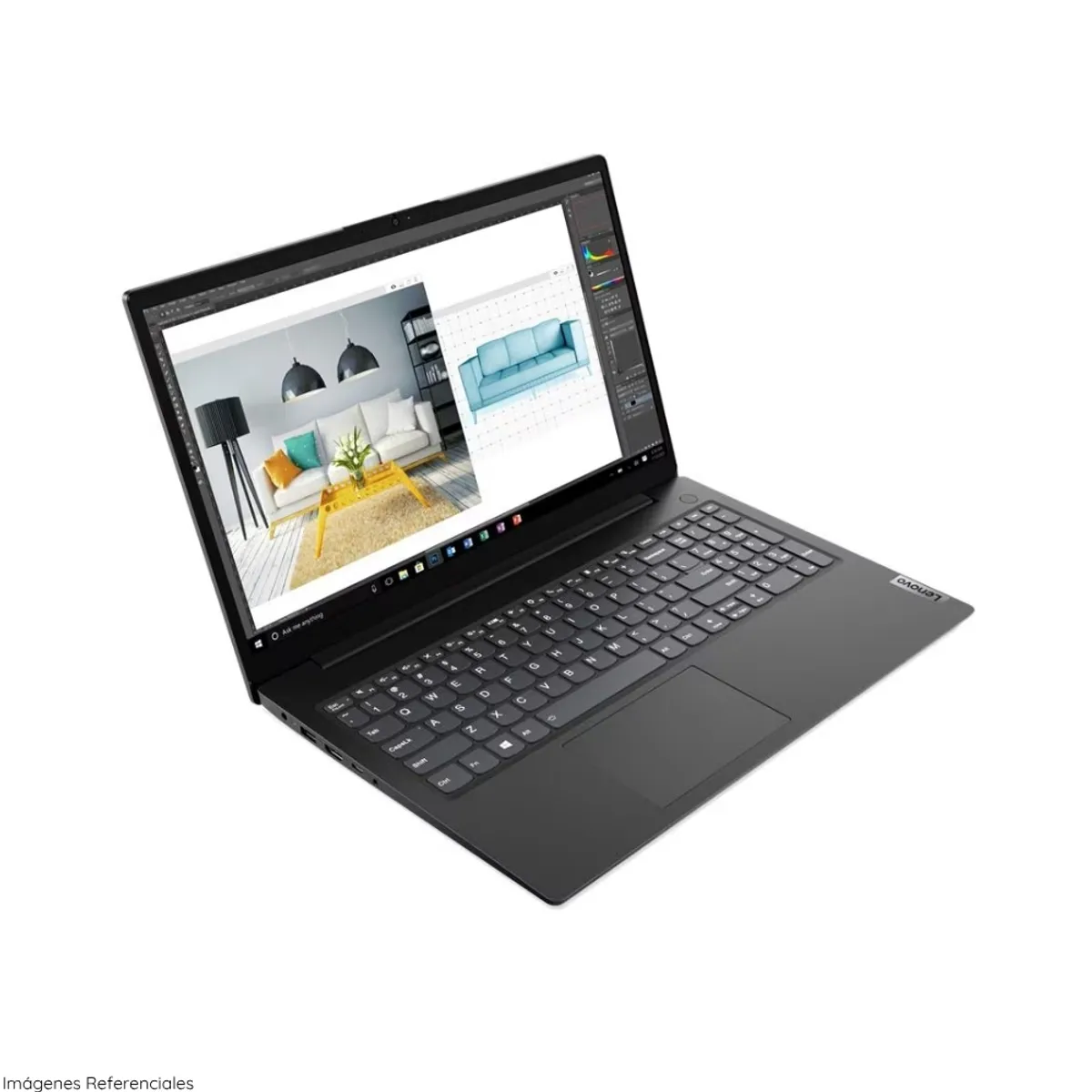 LENOVO - Laptop Lenovo V15 G2 IJL Intel Celeron N4500 8GB RAM 256GB SSD 15.6"  FHD Free Dos - 82QY00SALM