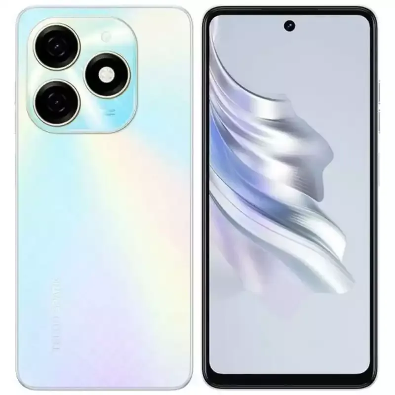 TECNO MOBILE - Celular Tecno Spark 20 KJ5 256GB ROM + 16GB (8GB+8GB RAM EXTENDED) - Blanco