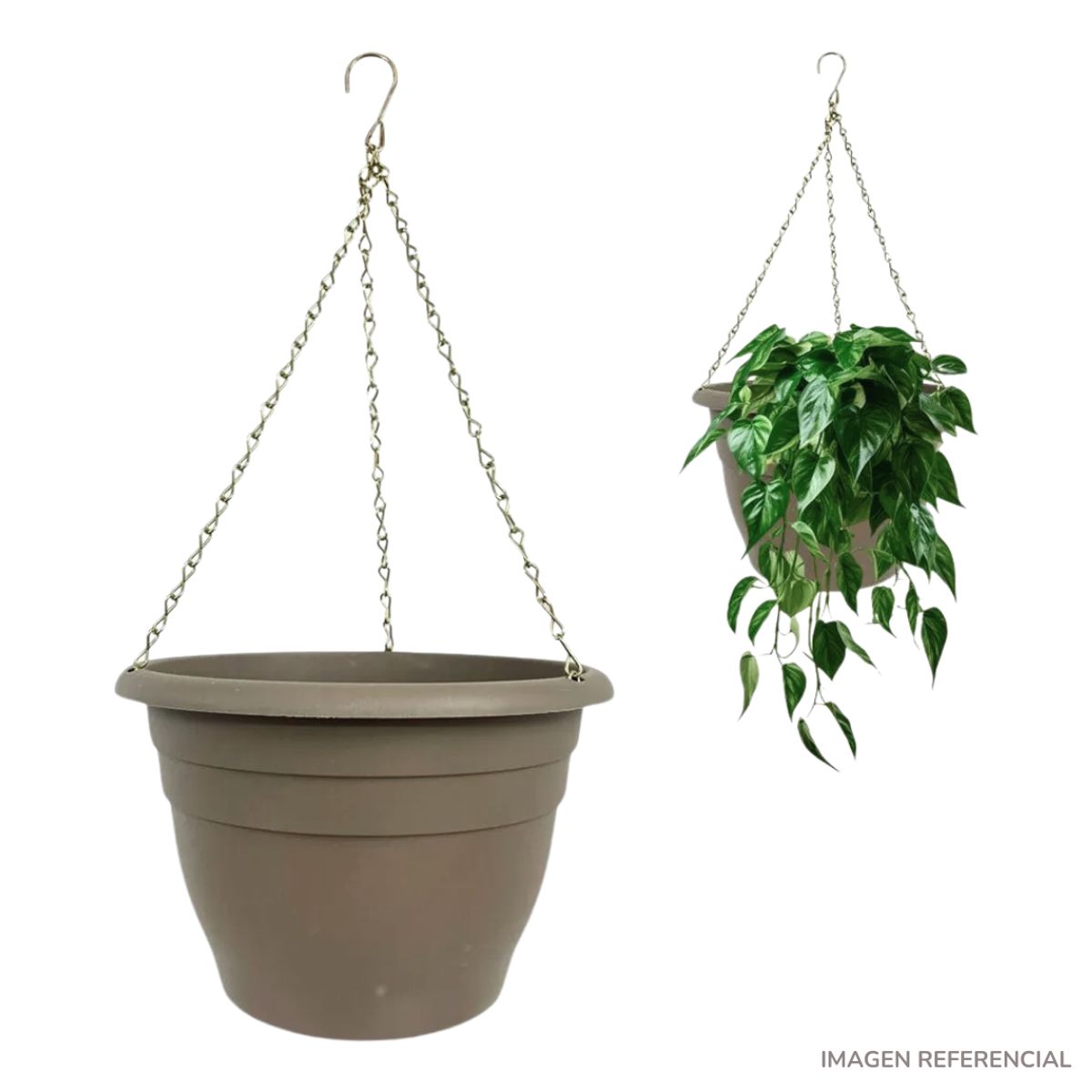 INSPIRA MARKET - Macetero colgante maceta circular elegante aesthetic