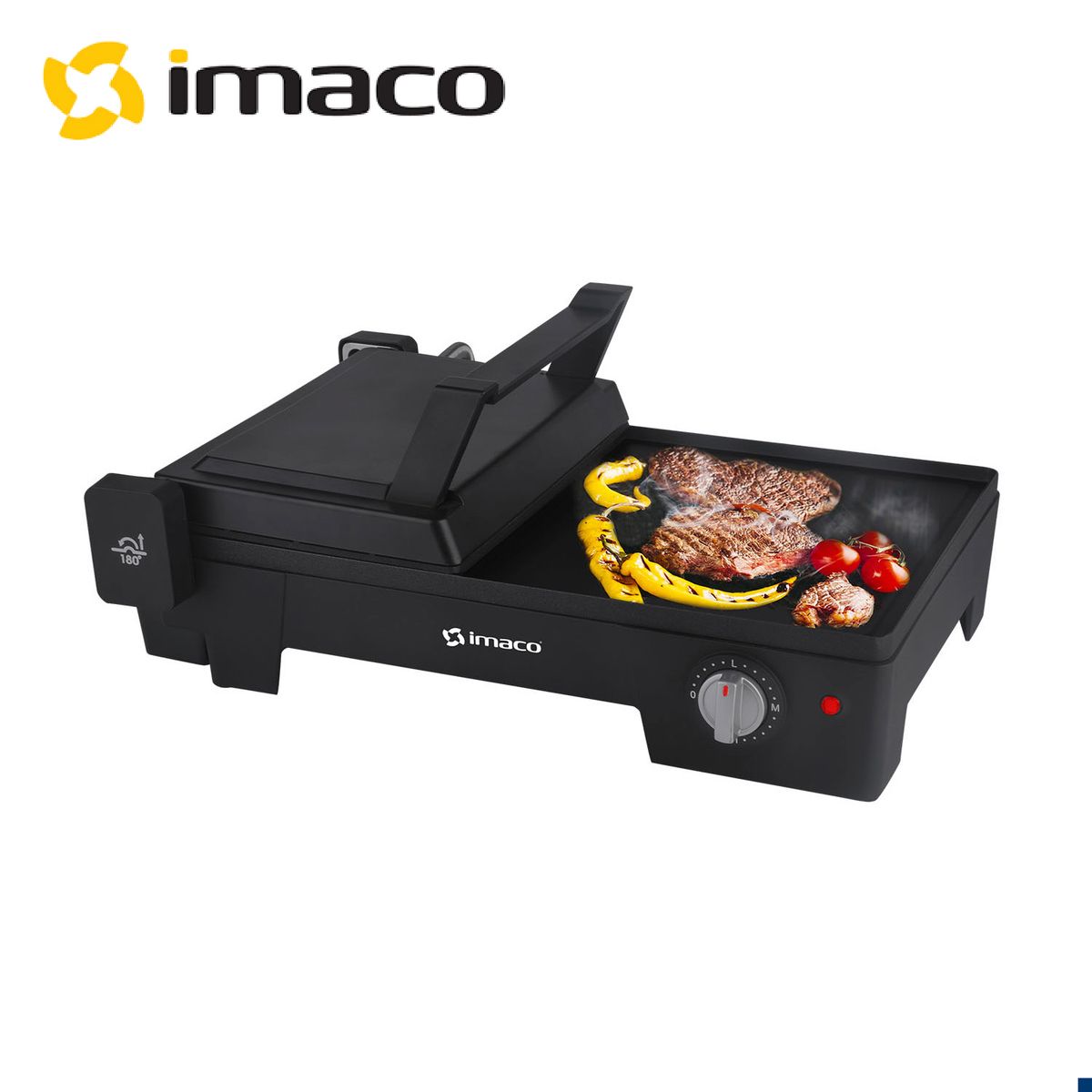 IMACO - Parrilla Grill Imaco  2 en 1 Extendible IG1016E