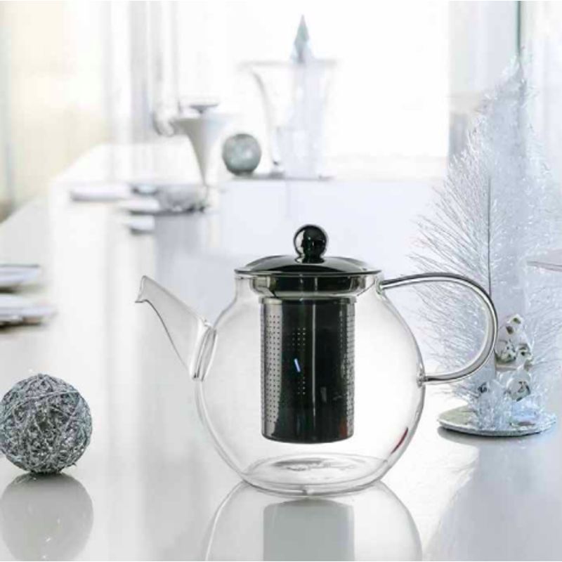 GENERICO - TETERA INFUSORA DE VIDRIO 900ML