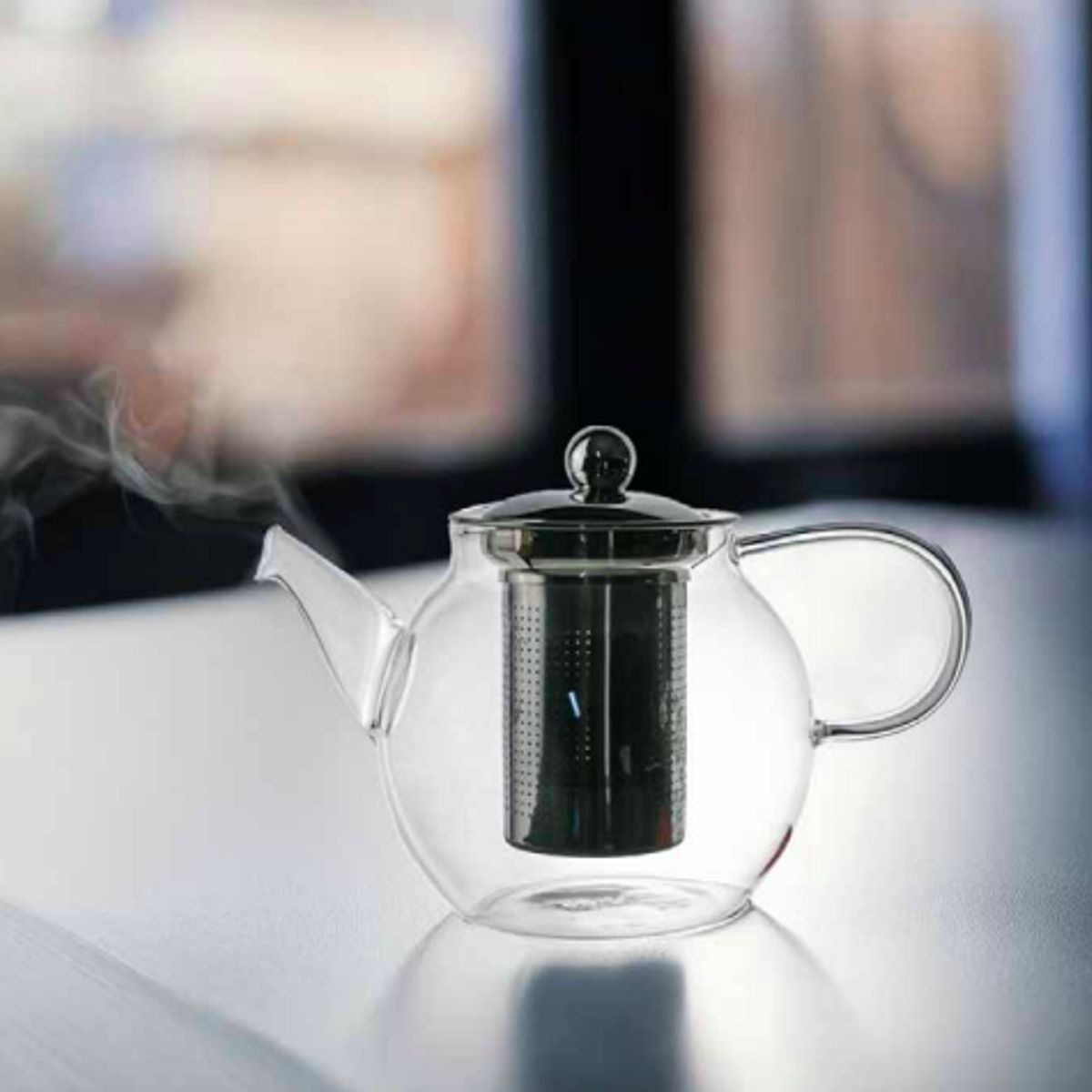 GENERICO - TETERA INFUSORA DE VIDRIO 900ML