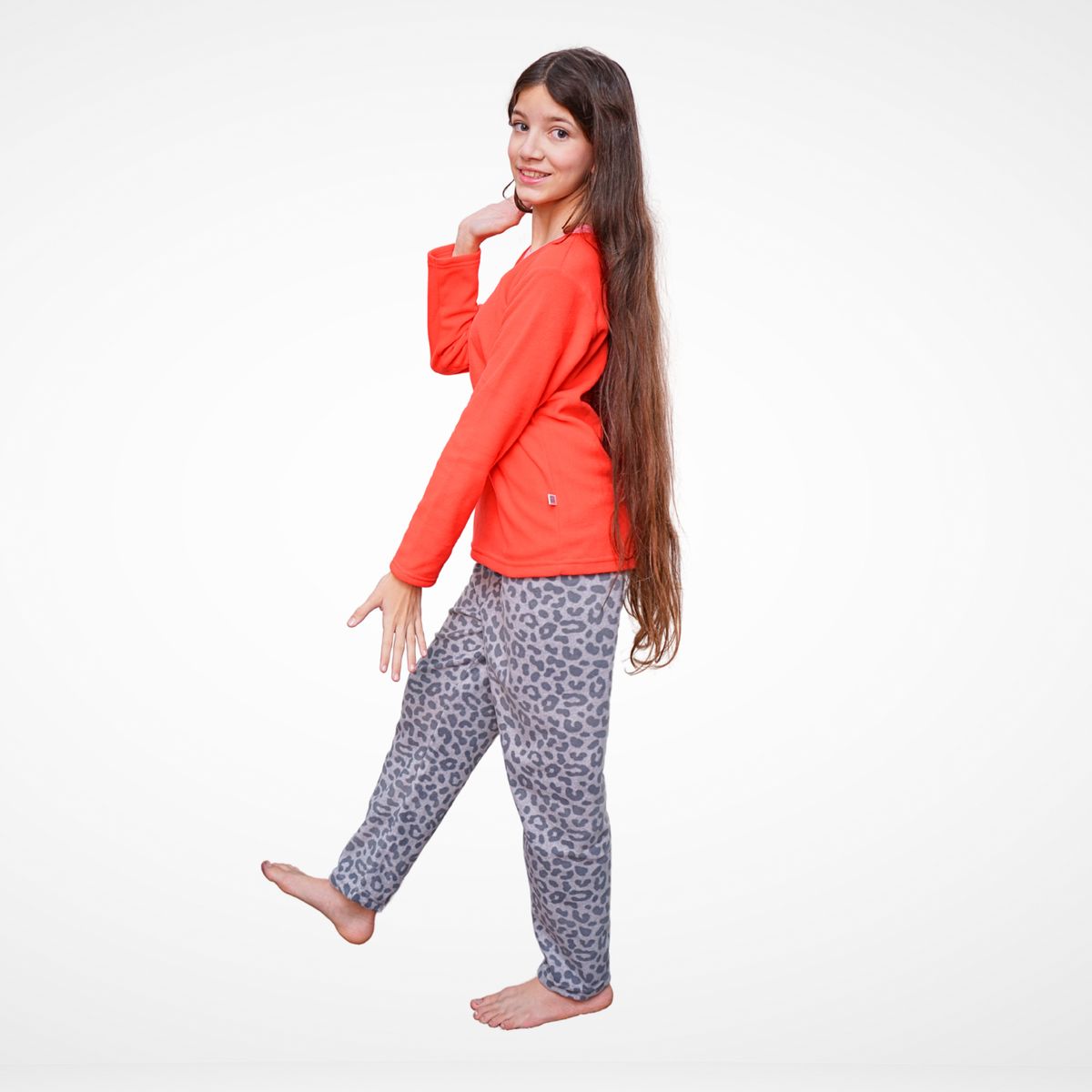 GENERICO - Pijama Cute Bow Rabbit Micropolar - Inga Pijamas