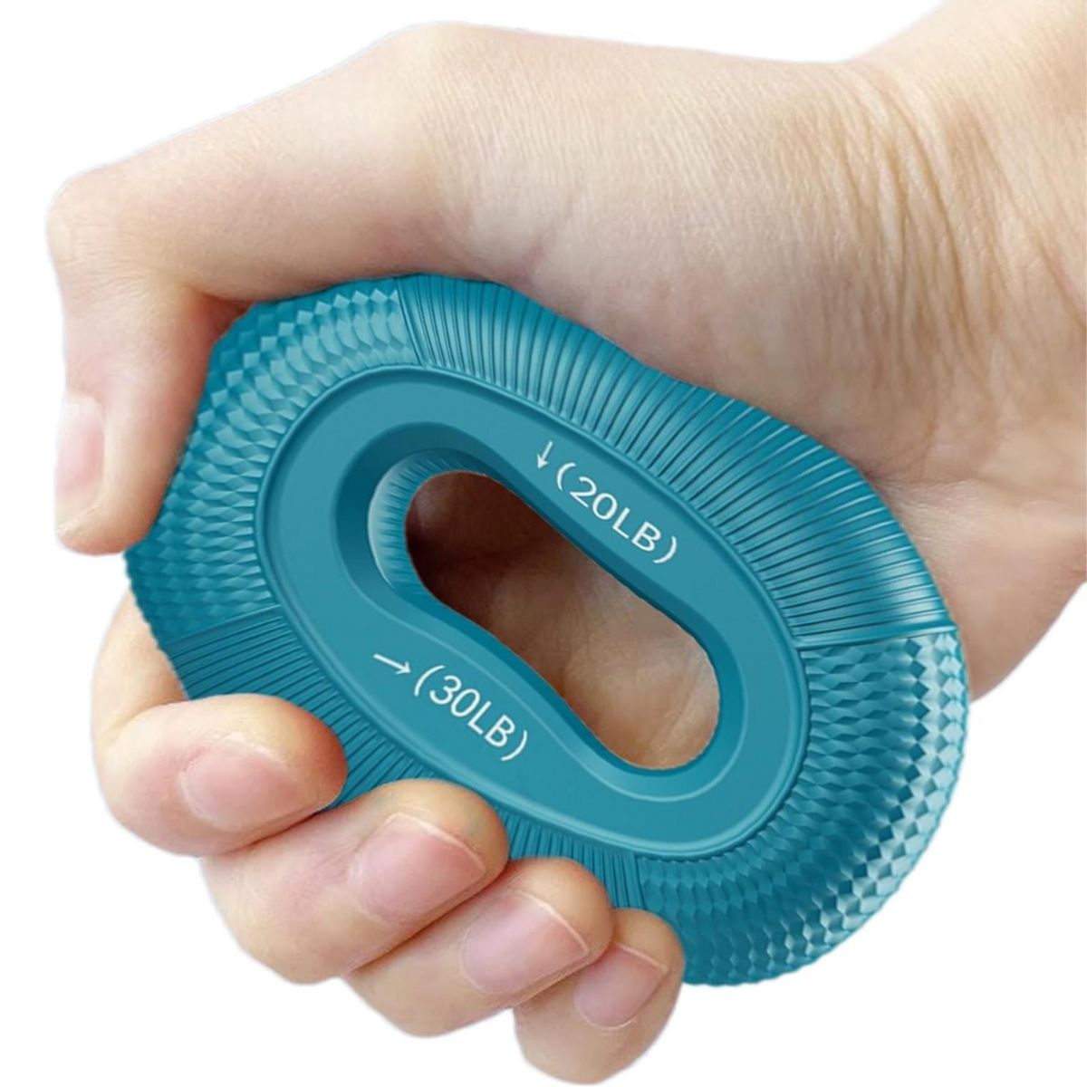 GENERICO - FORTALECEDOR DE MANO DEDOS MUÑECA 20-30LB REHABILITACIÓN