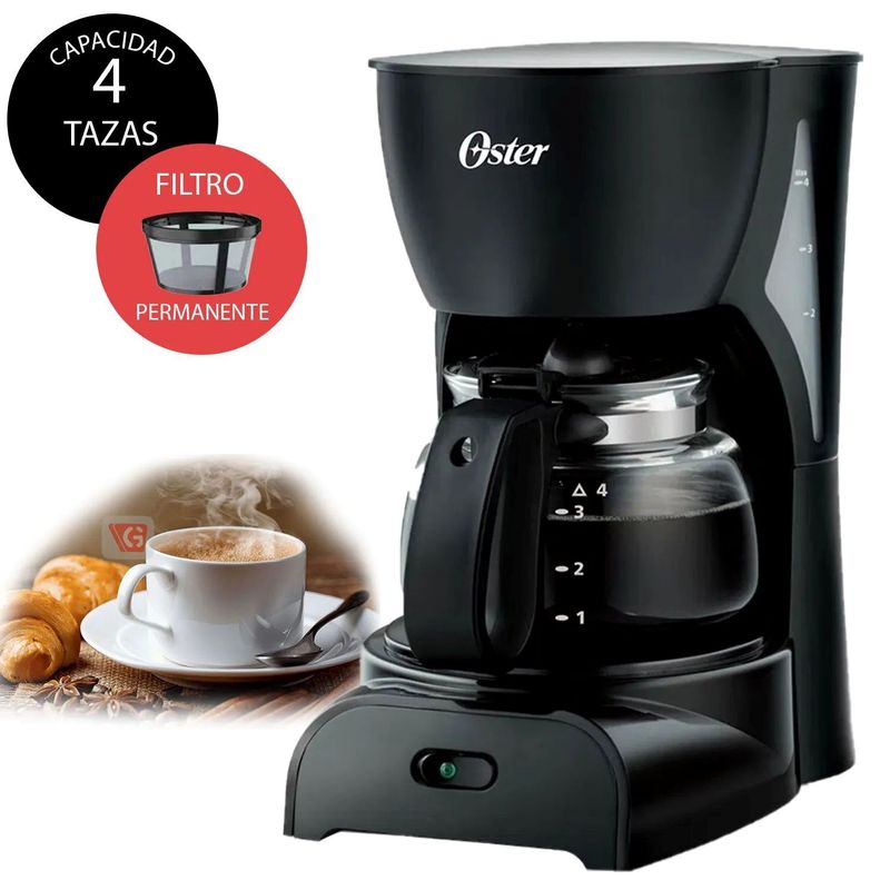 OSTER - Cafetera 4 TZ BVSTDCDR5B053