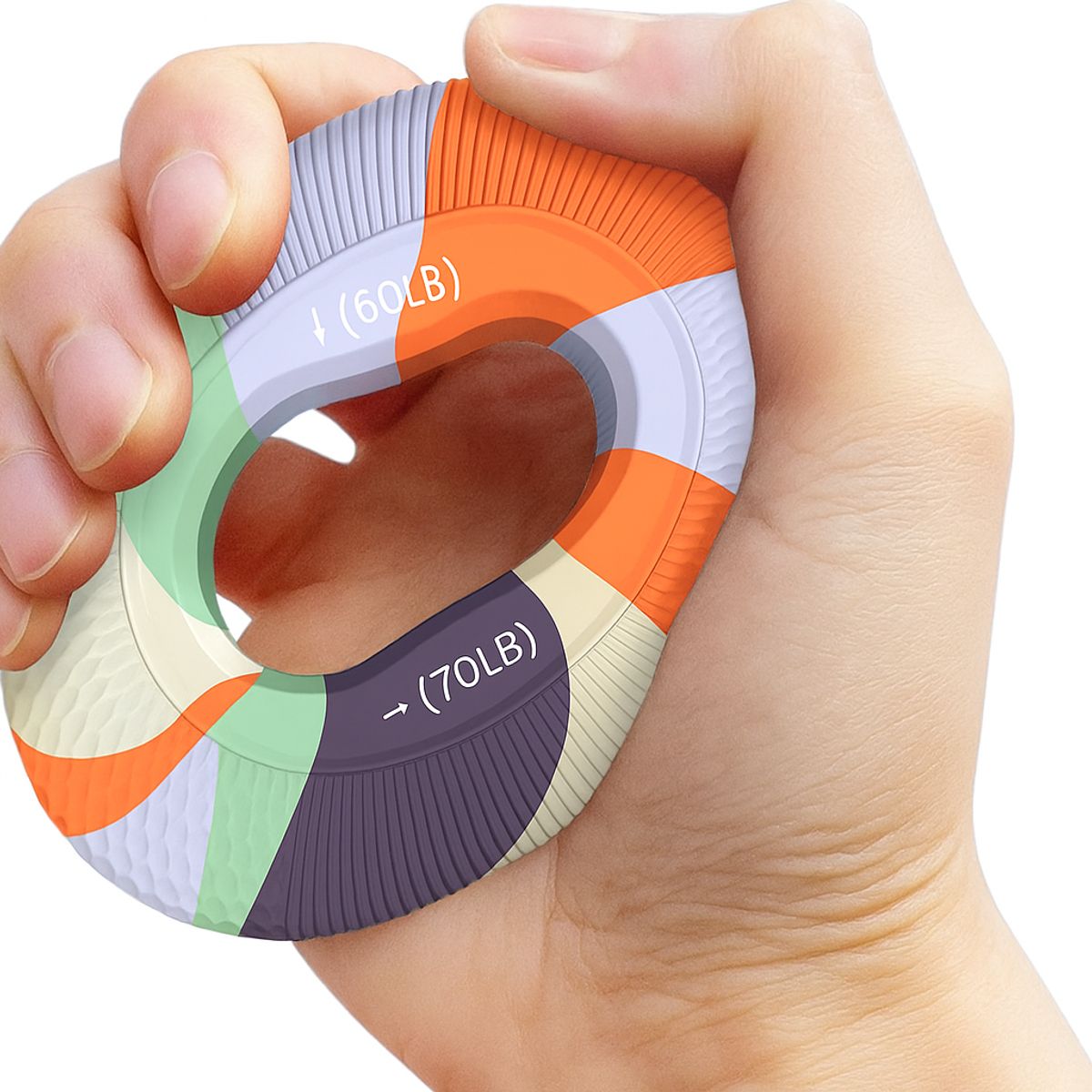 GENERICO - FORTALECEDOR DE MANO DEDOS MUÑECA 60-70LB REHABILITACIÓN