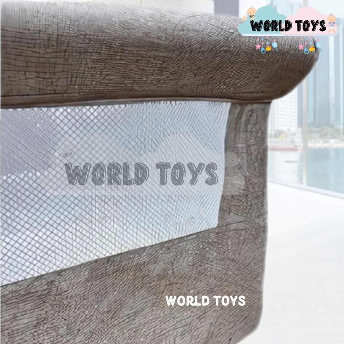 BABY - Cuna Colecho Mecedora «EMBY» de Lujo Coffee