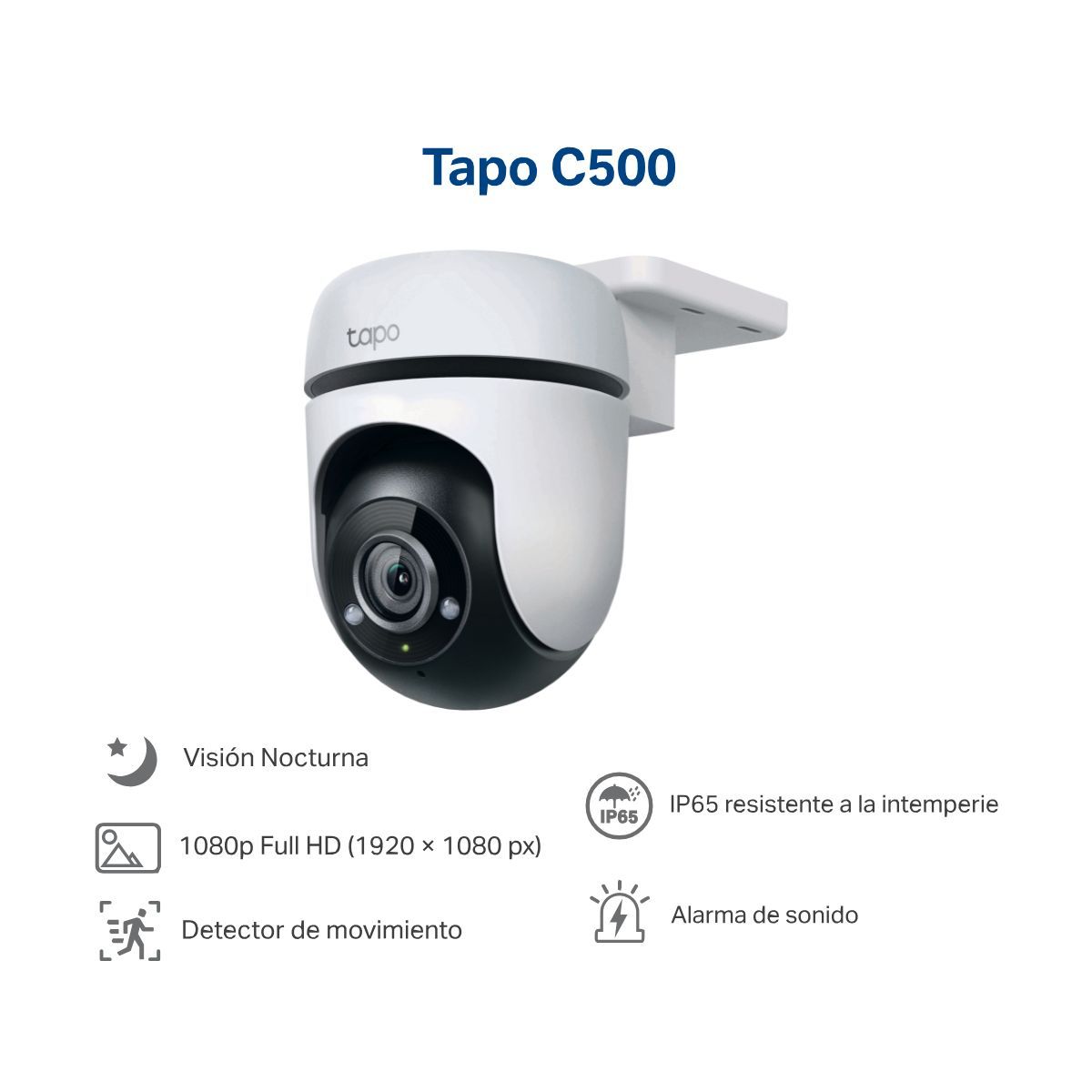 TP LINK - Kit de 3 Cámara de Seguridad Tapo C500 Full HD para exterior con rotación 360