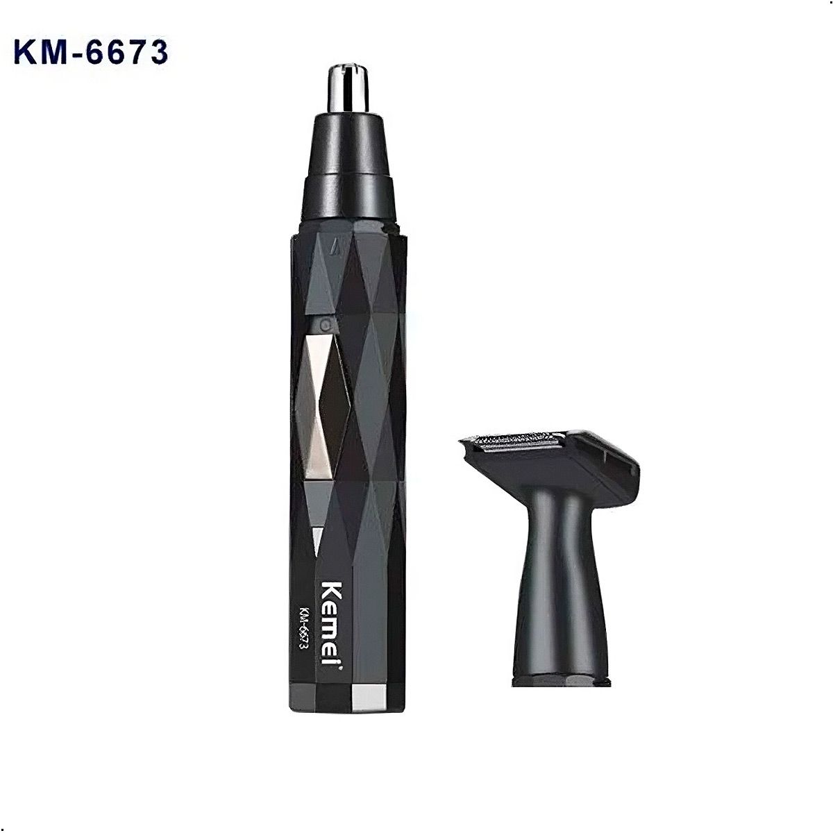 KEMEI - Cortadora Kemei Recargable de Vello Nasal Kemei 2 en 1 KM-6673