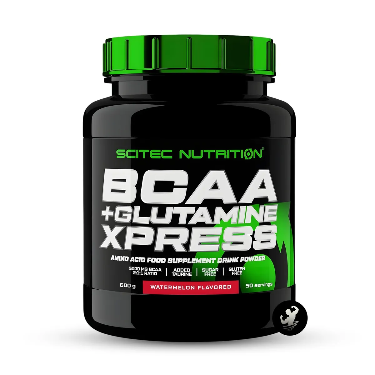 SCITEC NUTRITION - BCAA + Glutamina Express 600 gramos - Watermelon