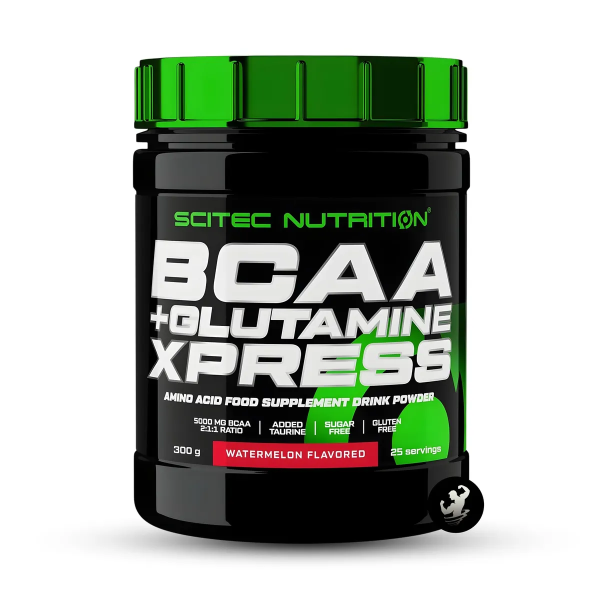 SCITEC NUTRITION - BCAA + Glutamina Express 300 gramos - Watermelon