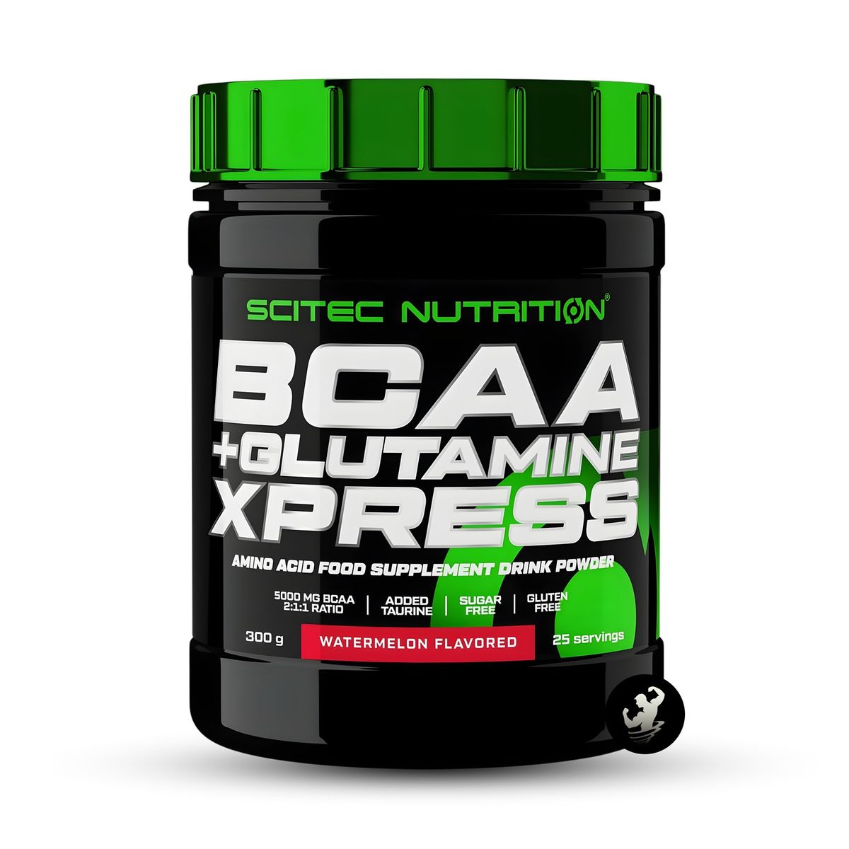 SCITEC NUTRITION - BCAA + Glutamina Express 300 gramos - Watermelon