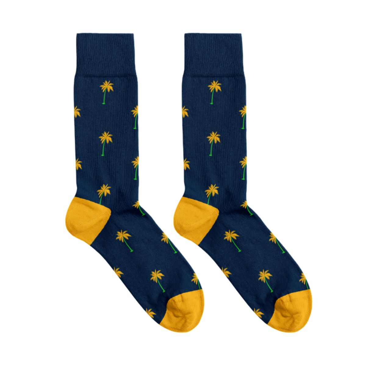 BILLY BROWN - Medias Palmeras con Diseño, Unisex, 1 Par