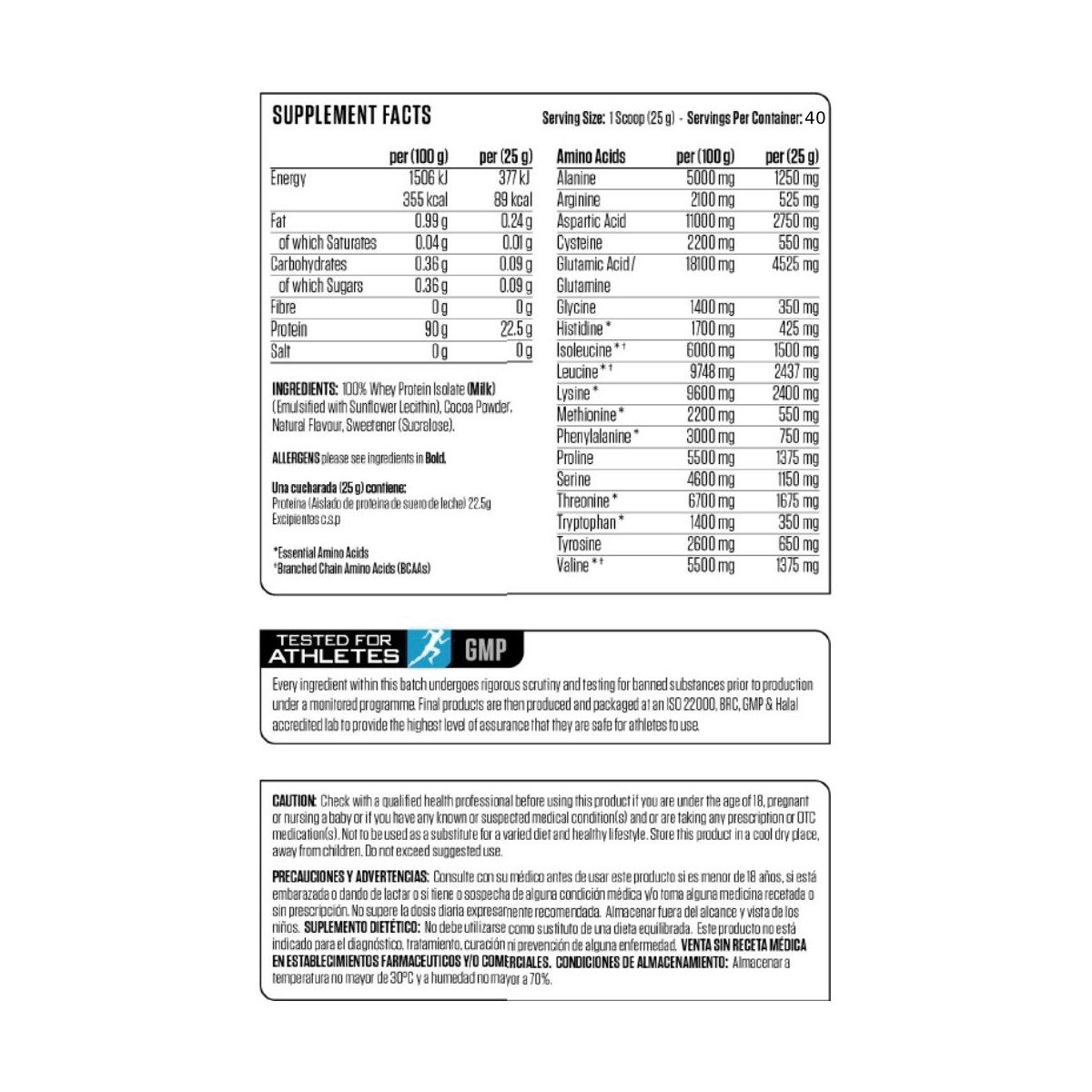 APPLIED NUTRITION - Proteina Iso XP Applied Nutrition 1 kilo chocolate desert