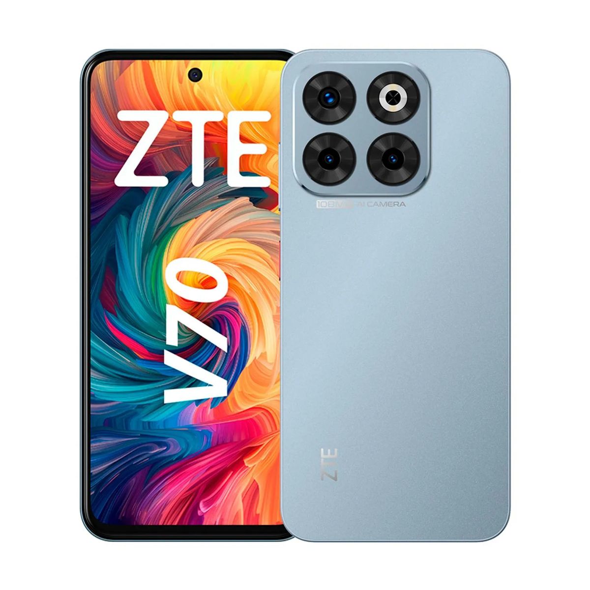ZTE - Celular ZTE V70 Blade 8GB + 256 GB Gris