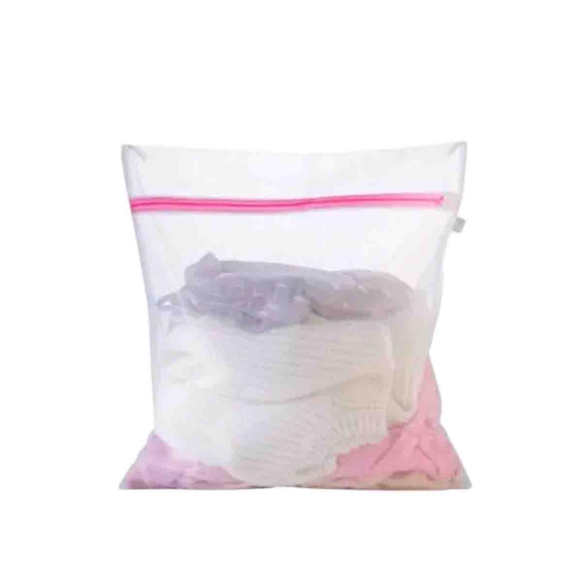 RYBIU IMPORT - Bolsa para Lavar Ropa Delicada sin Maltratar Color Blanco