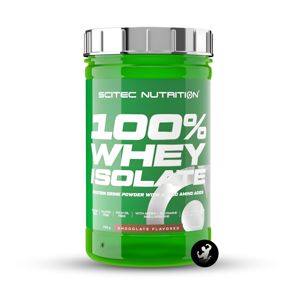SCITEC NUTRITION - Proteína Scitec 100% Whey Isolate 1.5 lb - Chocolate