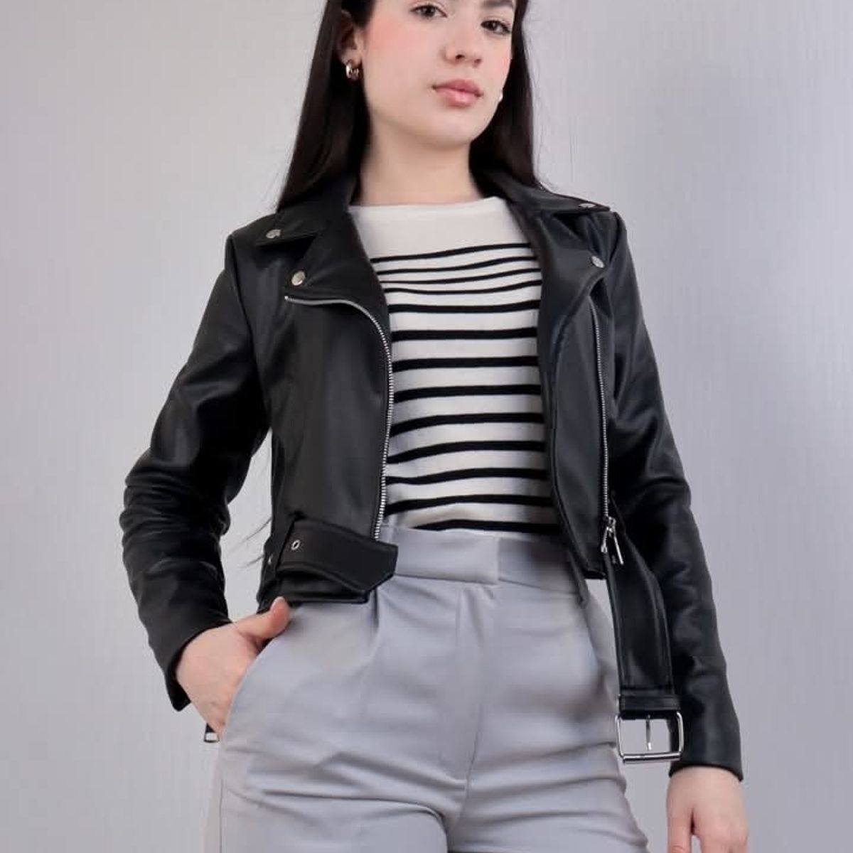 GENERICO - CASACA CASUAL PARA MUJER