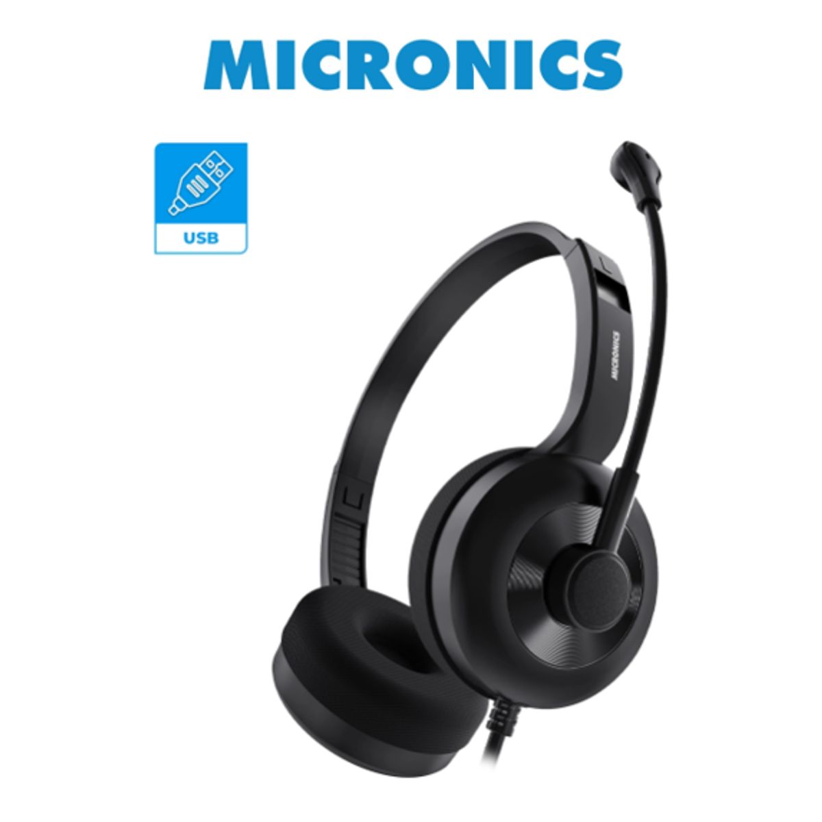 MICRONICS - Audifonos Con Microfono LOTUS MIC H803 USB MICRONICS