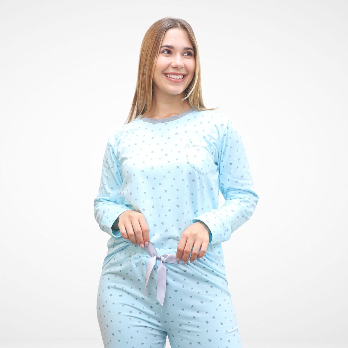 GENERICO - Pijama Algodon Femini Cobert Baby Stars  - Inga Pijamas