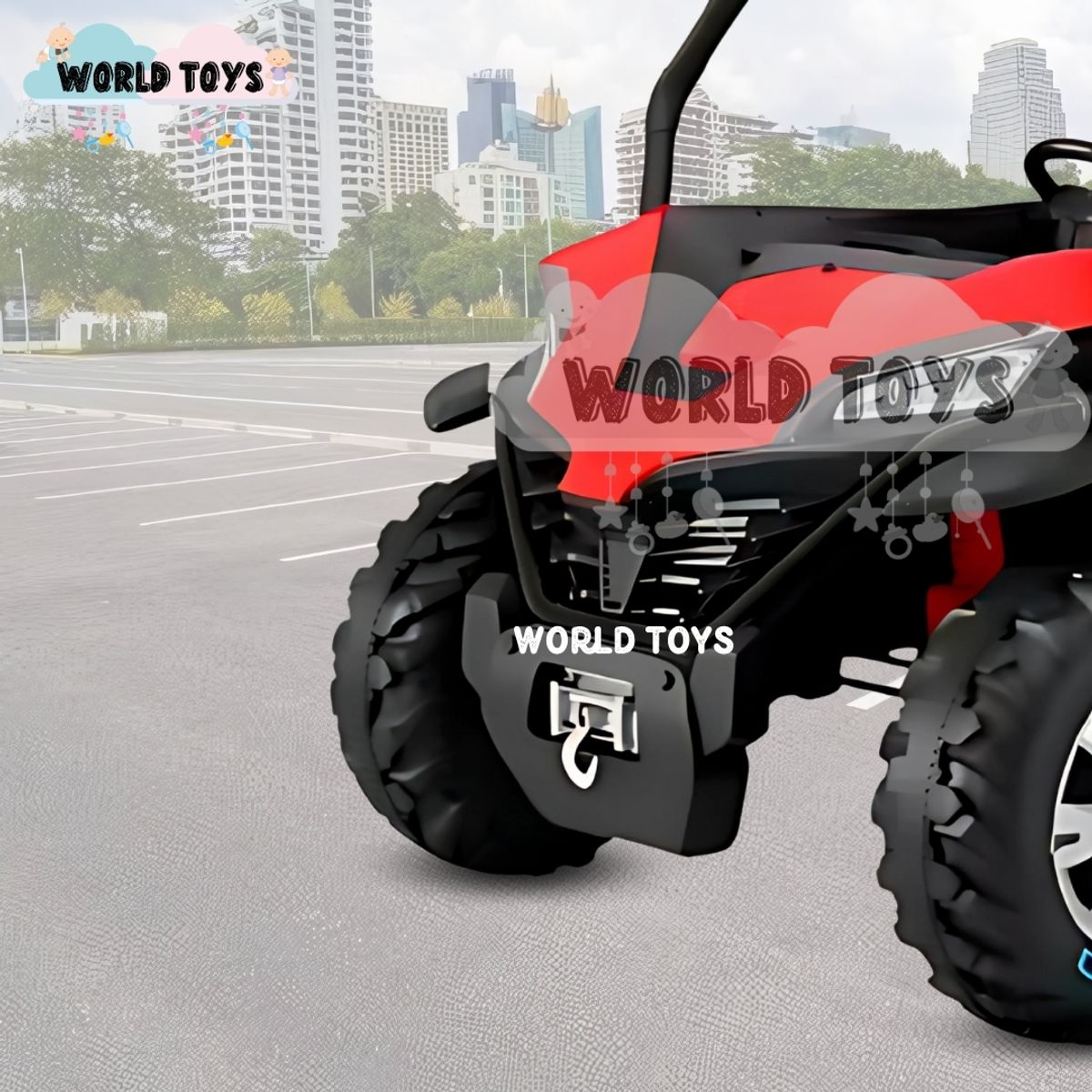 BABY - Carro a Batería 4x4 «RED FALCON» Todo Terreno Red