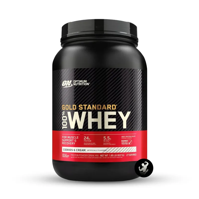 OPTIMUN NUTRITION - Proteína Gold Standard Whey 1.85 LB - Cookies and Cream