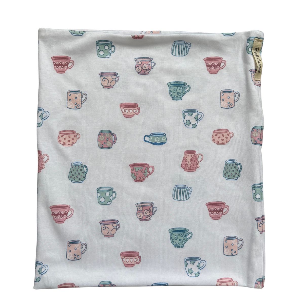 RED CARROT - Cuello color blanco con tazas