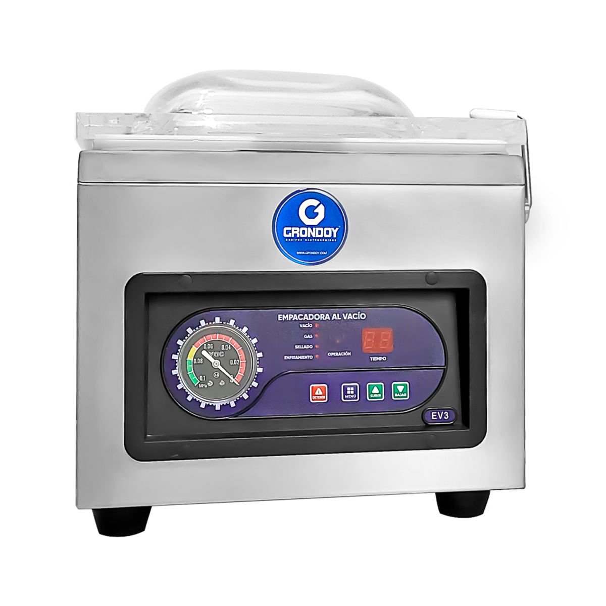 GRONDOY - Empacadora al Vacío 26cm - Sellado Simple para Alimentos