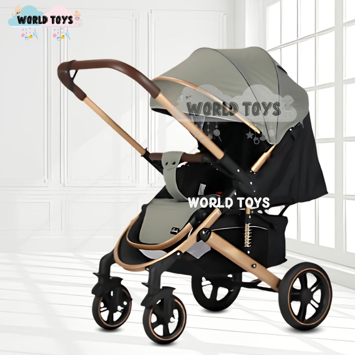 KIDS - Coche Cuna «SIOVHAN» Edición Limitada Green