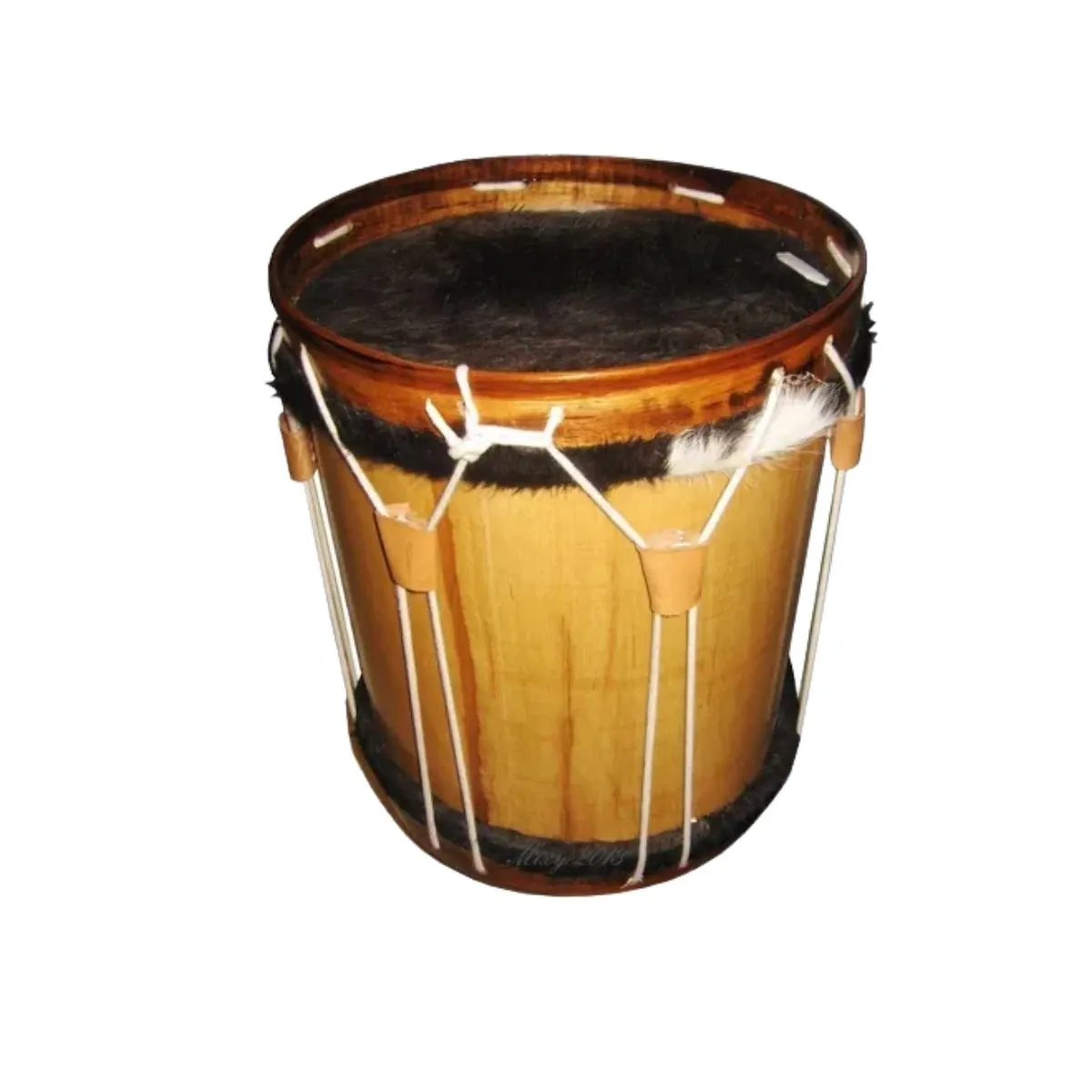 NACIONAL - Bombo Folklorico Con Cuero Puro -Peruano