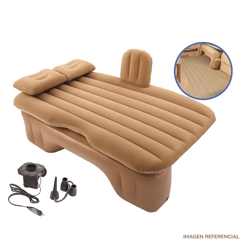 INSPIRA MARKET - Colchón Cama Inflable para Asiento Trasero Automóvil