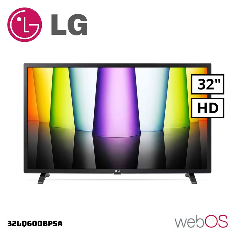 LG - TELEVISOR LG 32 SMART TV WEBOS HUB HD LED - 32LQ600BPSA