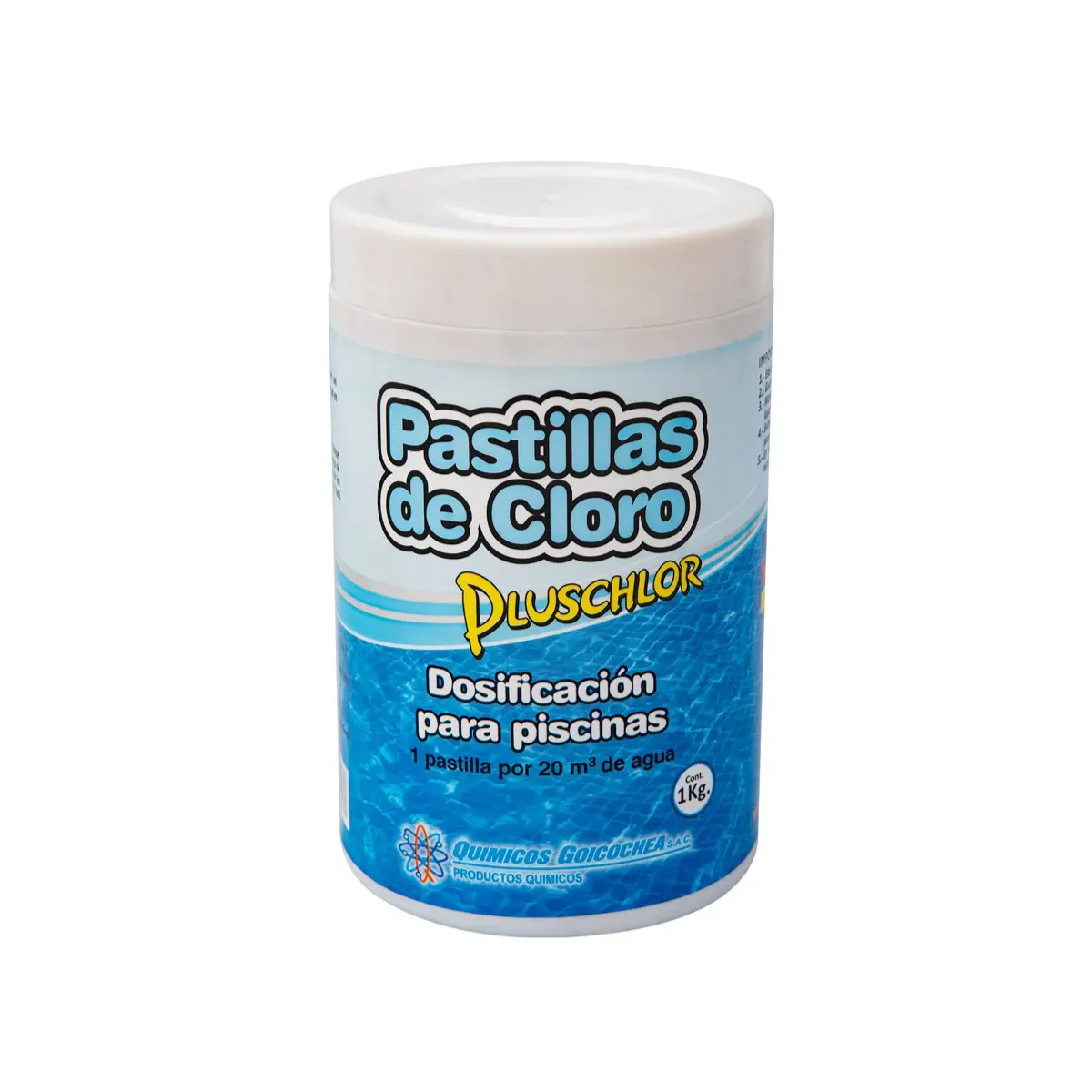 GENERICO - Cloro en Pastillas  1 kg