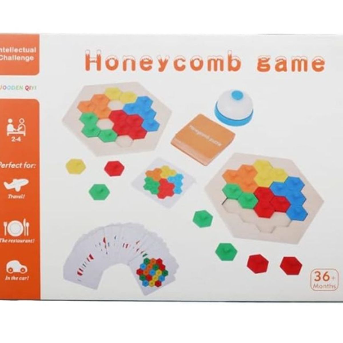 GENERICO - Juego de reto del panal con timbre - Juego de mesa