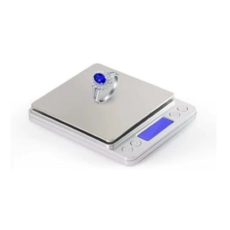 GENERICO - Balanza Portatil Gramera 0.1g a 3000g 3 kg Digital Joyeria Joya