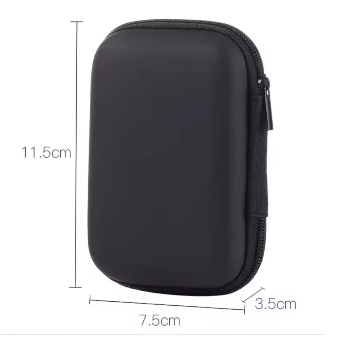 GENERICO - Case Estuche Funda Protector Para Auriculares  NEGRO
