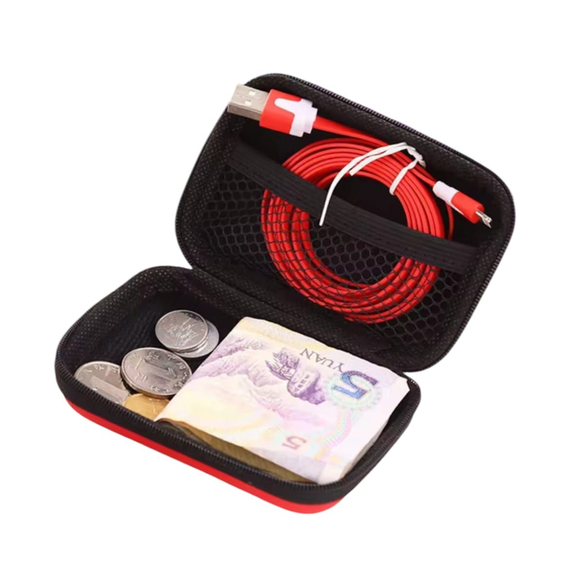 GENERICO - Case Estuche Funda Protector Para Auriculares  AZUL