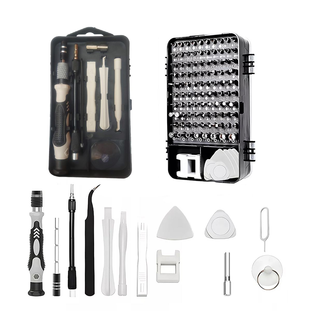 GENERICO - Kit completo de Herramientas de Precisión 115 piezas