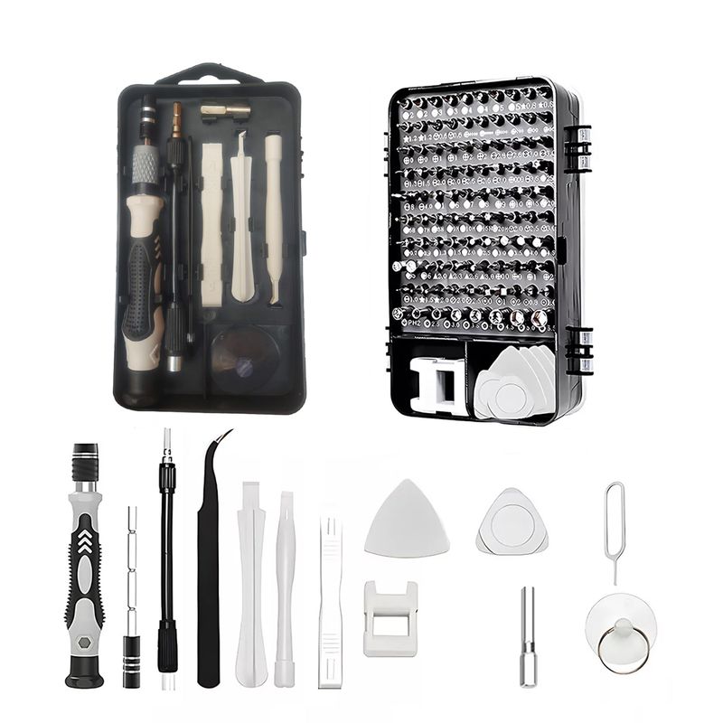 GENERICO - Kit completo de Herramientas de Precisión 115 piezas