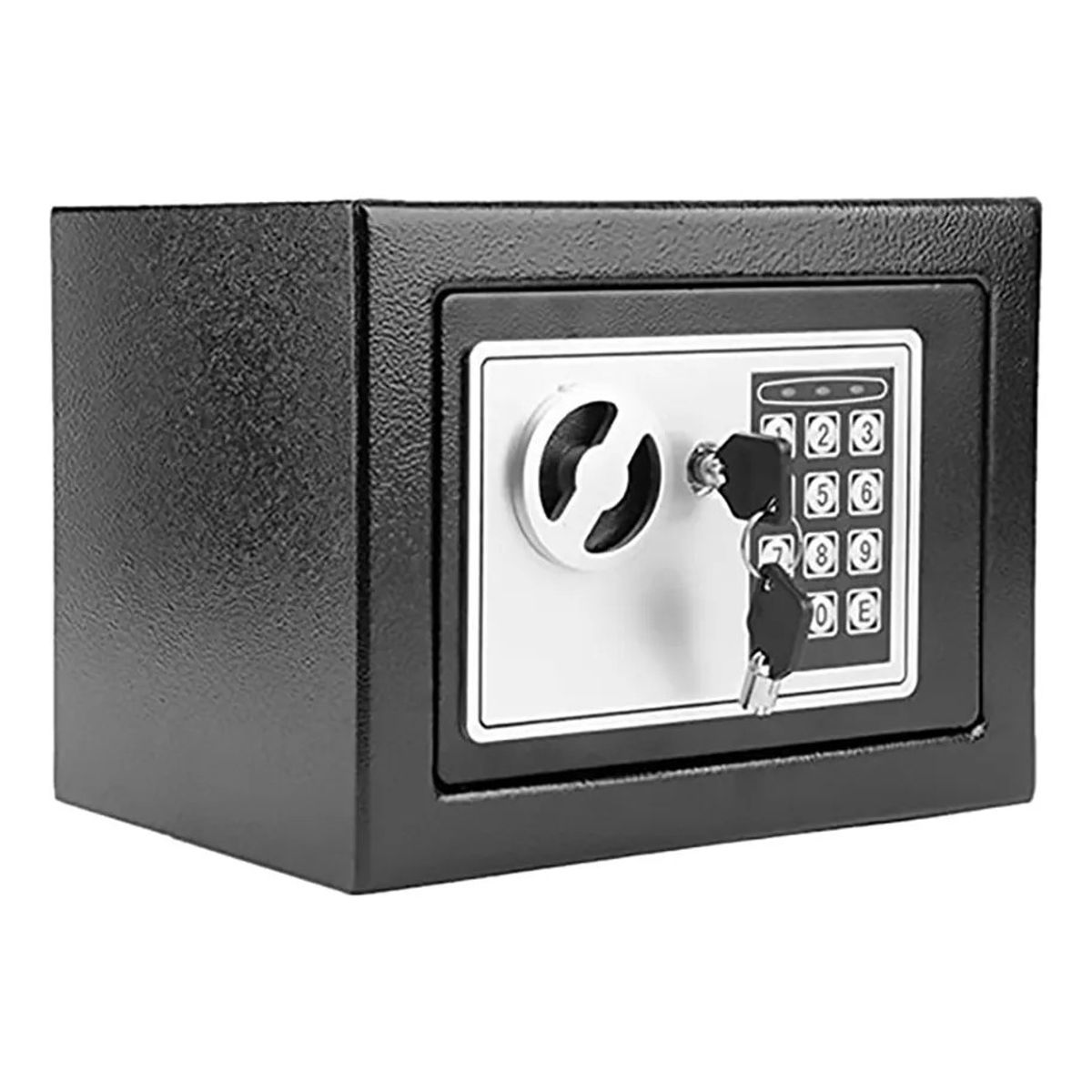 U BUY - Caja Seguridad Fuerte DigitalX2 Llaves + Teclado Color Negro